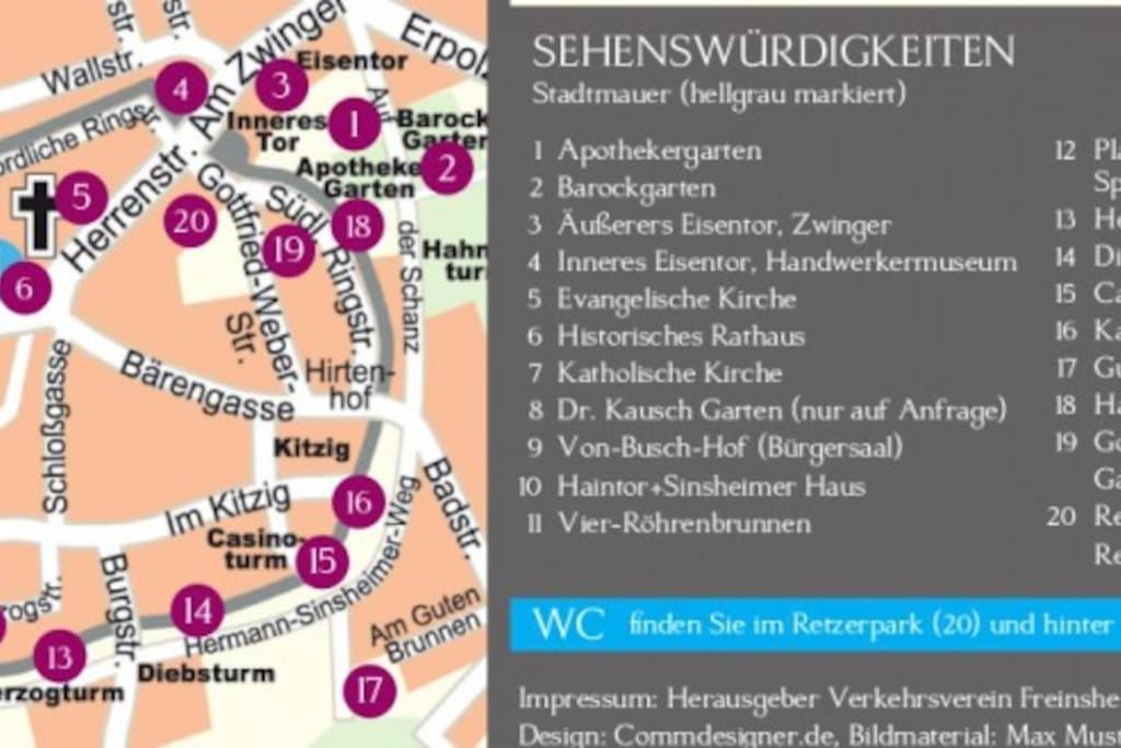 Freinsheim Altstadt Apartment Luaran gambar
